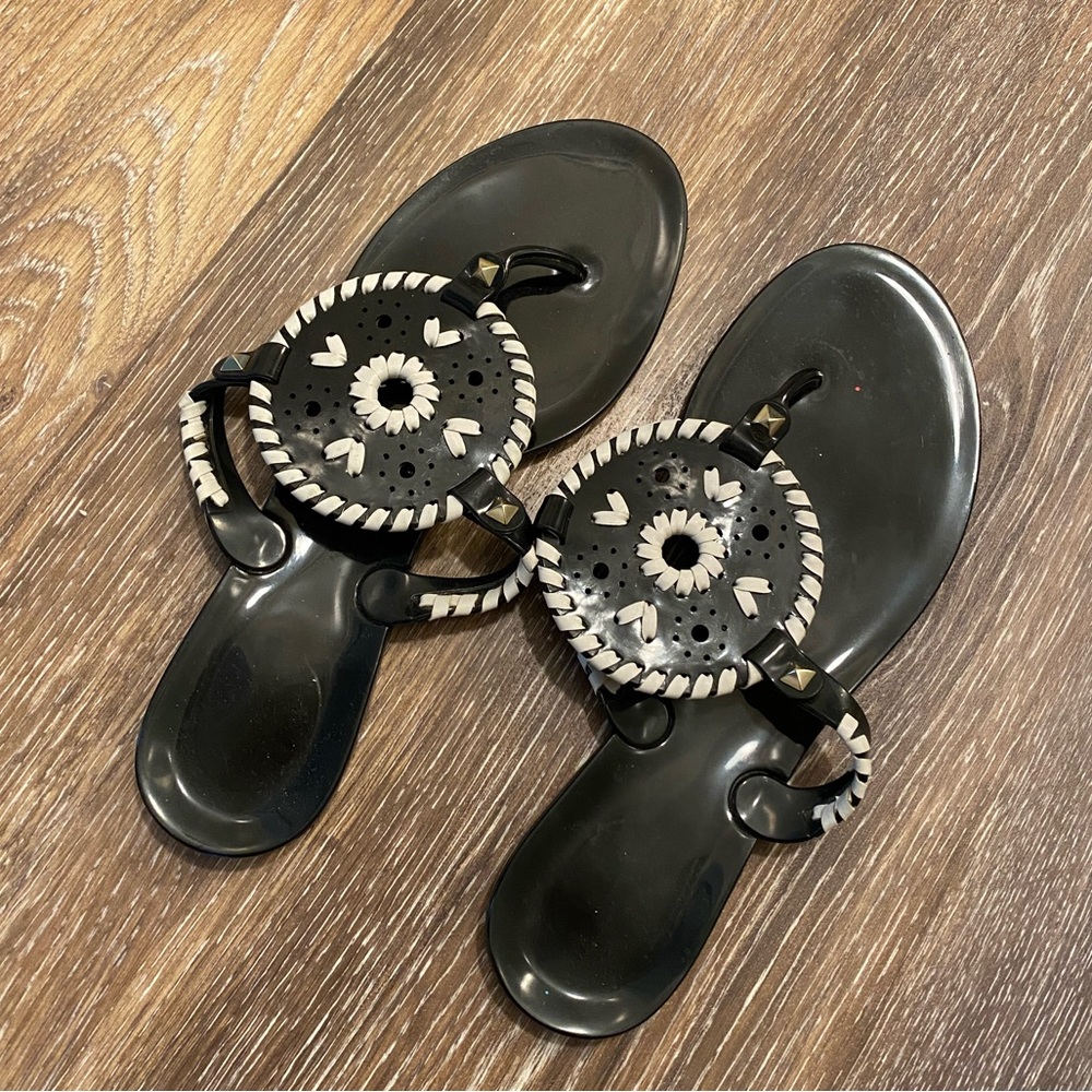 Jack Rogers jelly sandals